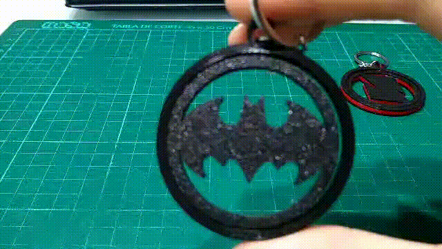 Móc Khóa Batman Xoay 360 Độ Độc Đáo - Thumbnail 1