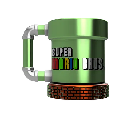 Cốc Super Mario Bros. 3D - Quà Tặng Độc Đáo Cho Fan Game
