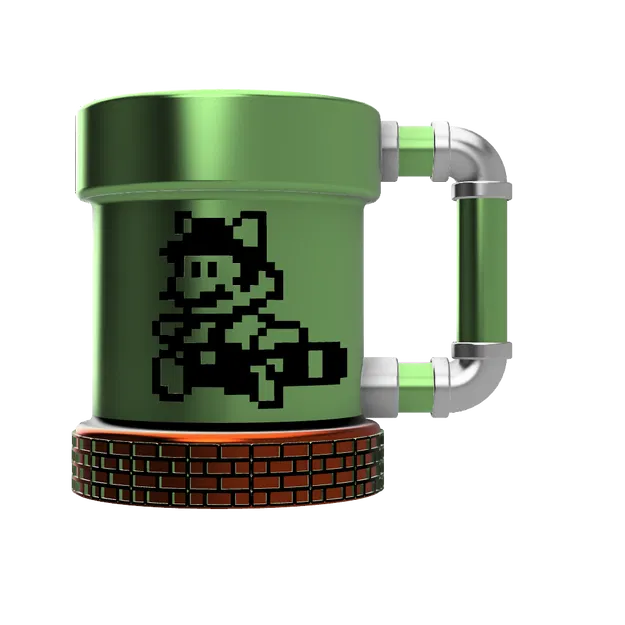 Cốc Super Mario Bros. 3D - Quà Tặng Độc Đáo Cho Fan Game - Image 2