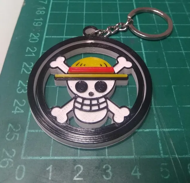 Móc Khóa One Piece Quay Vòng - Phụ Kiện Độc Đáo Cho Fan - Image 4