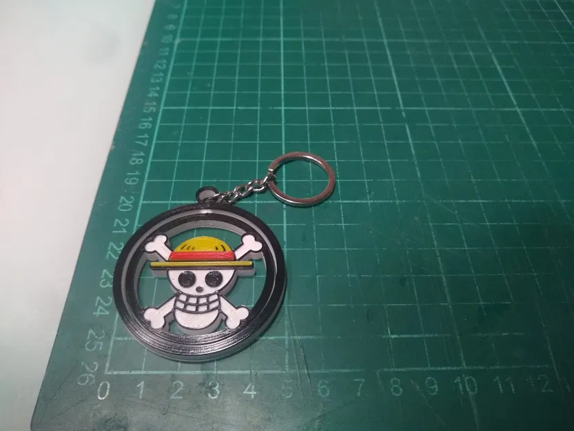 Móc Khóa One Piece Quay Vòng - Phụ Kiện Độc Đáo Cho Fan - Image 5