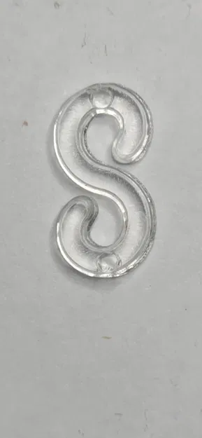 Kẹp Nối Dây Loom Band Hình Chữ S In 3D - Image 1