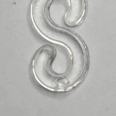 Kẹp Nối Dây Loom Band Hình Chữ S In 3D