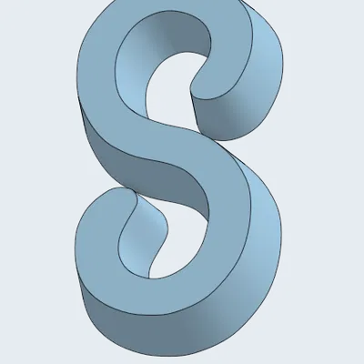 Kẹp Nối Dây Loom Band Hình Chữ S In 3D