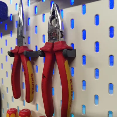 Giá đỡ kìm Knipex VDE cho Tấm Pegboard IKEA Skadis