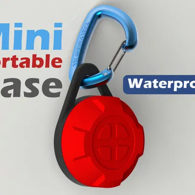 Hộp Mini Chống Nước Đa Năng Gắn Móc Khóa / Ba Lô Tiện Lợi