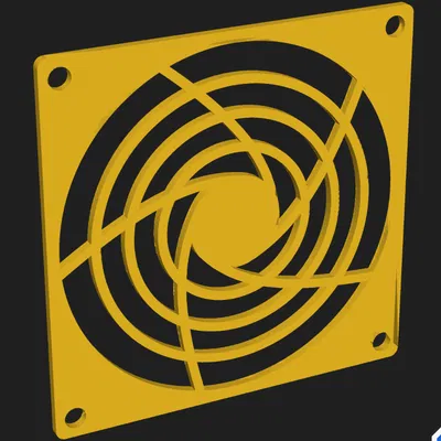 Lưới Chắn Quạt 80mm Cho Hộp Điện - Bảo Vệ Tối Ưu