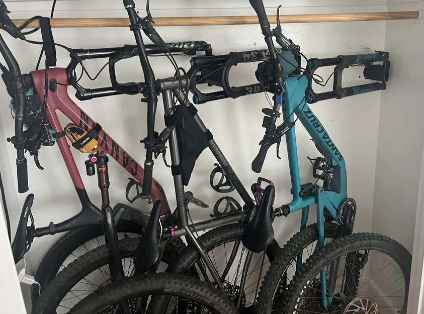 Giá treo tường xe đạp thru-axle (dựng dọc) - Bike Wall Mount - Image 3