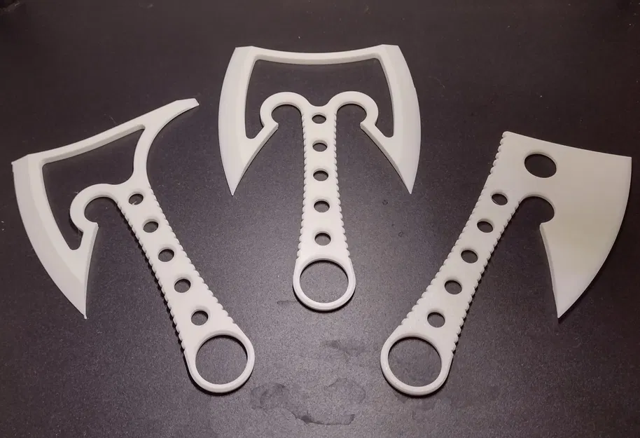 Bộ 3 Rìu Ném Đa Năng 3D - Đạo Cụ Cosplay & Trang Trí - Image 3