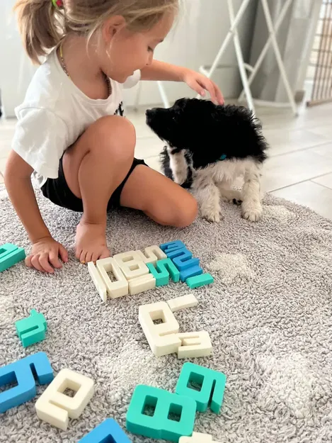 Khối Toán Montessori Xếp & Đếm – Nền Tảng Toán Học Sớm - Image 1