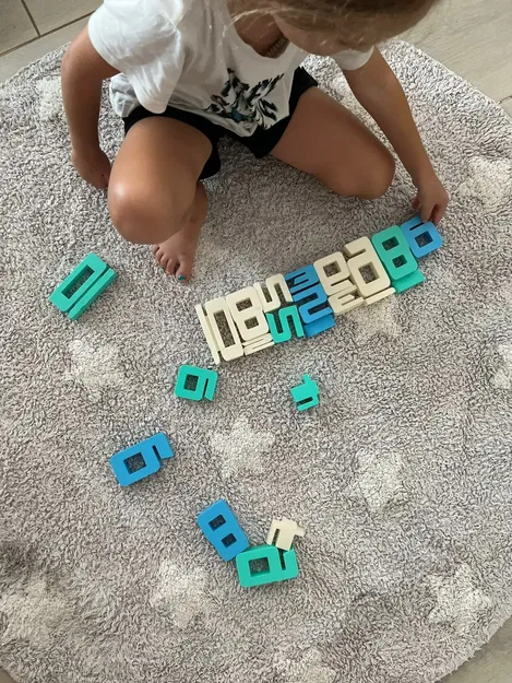 Khối Toán Montessori Xếp & Đếm – Nền Tảng Toán Học Sớm - Image 2