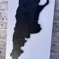 Mapa Argentina con Provincias (Bản đồ Argentina kèm ranh giới các tỉnh) - Thumbnail 1