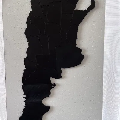 Mapa Argentina con Provincias (Bản đồ Argentina kèm ranh giới các tỉnh)