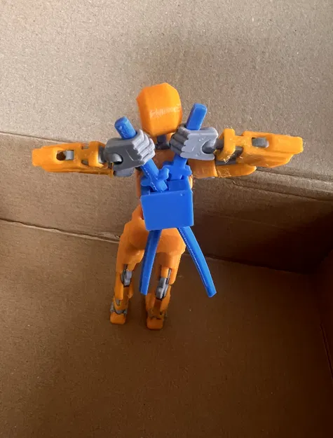 Bao đeo đôi Katana cho Dummy 13 (Dummy 13 Katana Holster) - Image 1