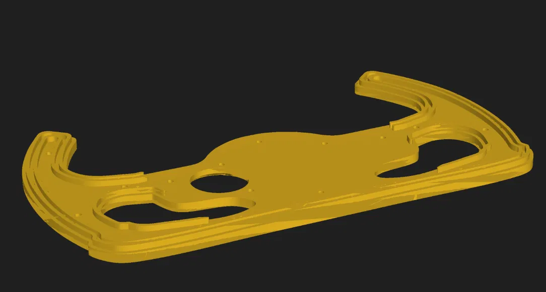 Mô Hình Vô Lăng F1 3D Cho Thrustmaster TMX - Image 1