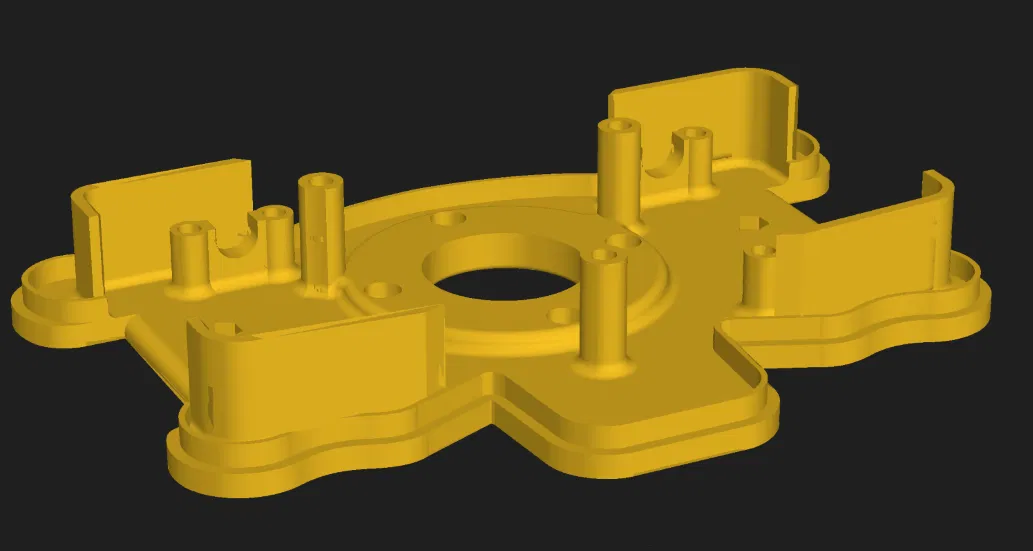 Mô Hình Vô Lăng F1 3D Cho Thrustmaster TMX - Image 2