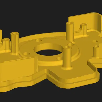 Mô Hình Vô Lăng F1 3D Cho Thrustmaster TMX