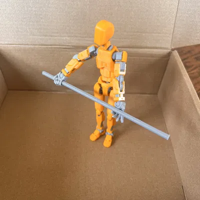 Dummy 13 Staffs – Bộ gậy in 3D nhiều kích thước cho figure Dummy 13