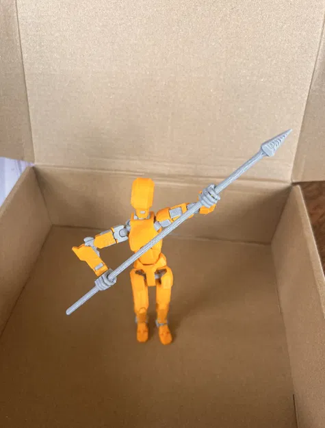 Dummy 13 Spear – Giáo in 3D vừa tay Dummy 13 - Image 1