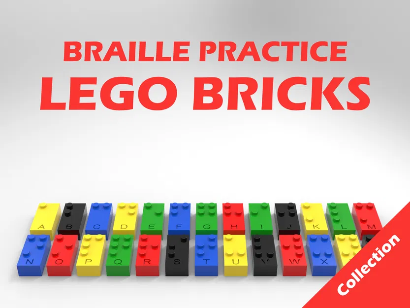 Bộ Chữ LEGO Braille - Học Đọc Viết Tiếng Anh - Image 1