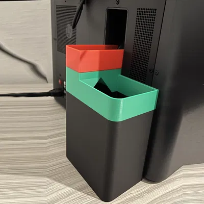 Poop Chute cho Bambulab P1S & X1C gắn nam châm (in không cần support)