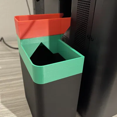 Poop Chute cho Bambulab P1S & X1C gắn nam châm (in không cần support)