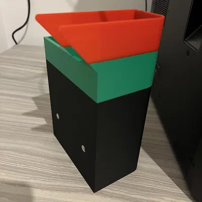 Poop Chute cho Bambulab P1S & X1C gắn nam châm (in không cần support)