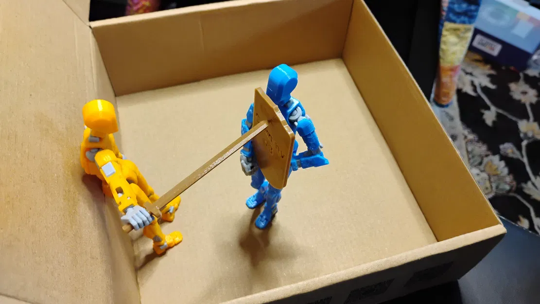 Tấm Khiên "Dummy 13 Shield" Cho Mô Hình - Phụ Kiện In 3D Độc Đáo - Image 1