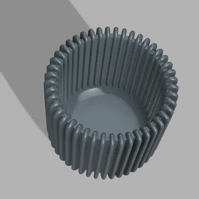 Chậu cây mini kiêm chân nến 3D