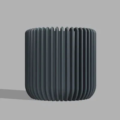 Chậu cây mini kiêm chân nến 3D