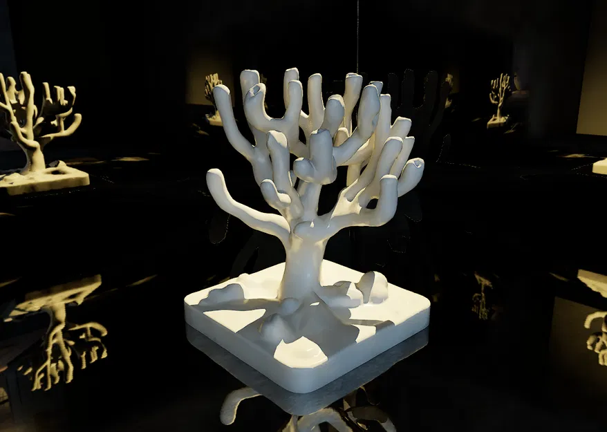 Mẫu San Hô Hiện Đại 3D - Trang Trí Độc Đáo - Image 2