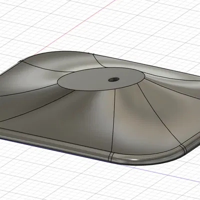 Tấm kê bàn / Chân đế bàn cho KEF LSX (Desk pad / Tischstandfuß)