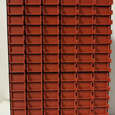 Hộp đựng linh kiện điện tử có ngăn kéo