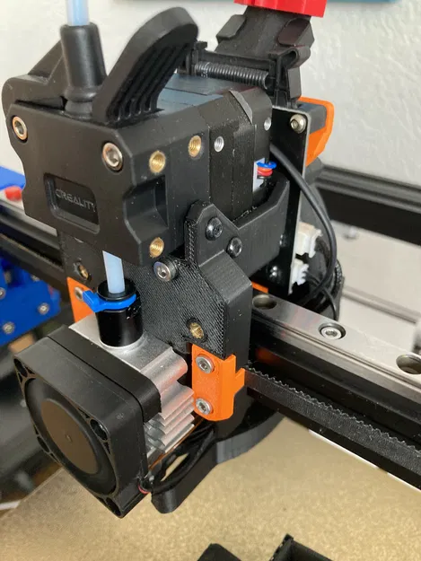 Ray linear Ender-5 S1 trục X, toolhead V2 MGN9 - Image 3