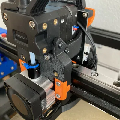 Ray linear Ender-5 S1 trục X, toolhead V2 MGN9