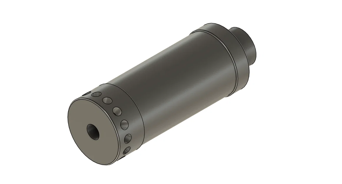 Giảm Thanh DTK Putnik Airsoft 3D - Ren 24mm CW & Adapter 14mm CCW - Image 1
