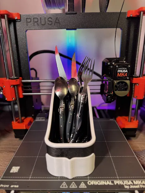 Égouttoir à Couverts – Giá úp dao muỗng nĩa mô-đun 4-trong-1 - Image 3