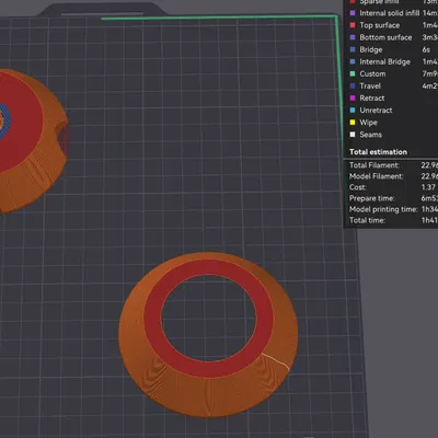 Dụng cụ quấn lại filament (cho spool lỗ tâm lớn hơn)
