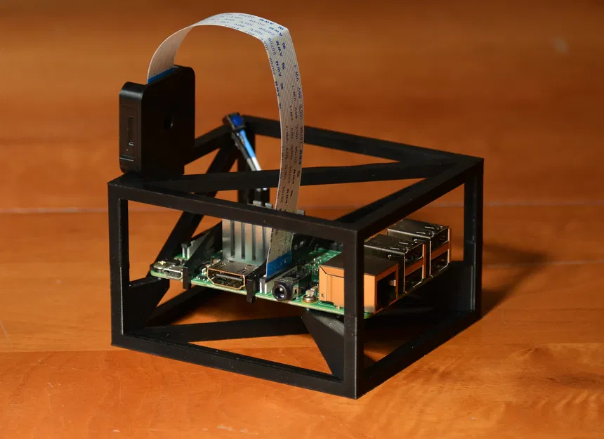 Lồng (cage) Raspberry Pi tản nhiệt thụ động - Image 1