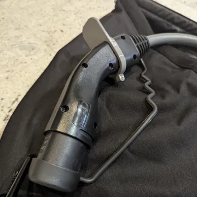 Bracket treo cáp sạc EV Typ 2 (Mennekes/BMW/Jetty)