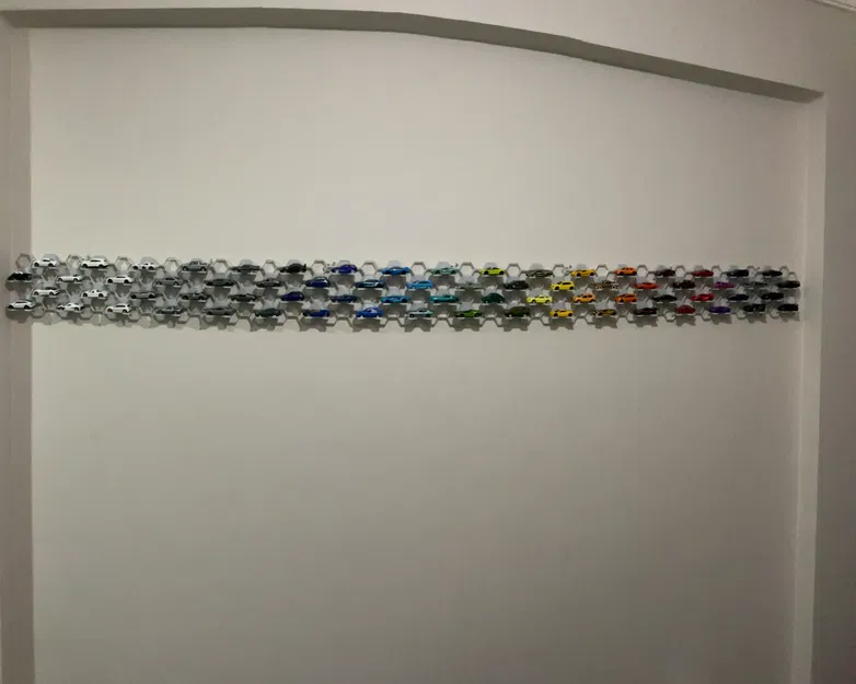 Kệ Treo Tường Tổ Ong Cho Xe Hotwheels Không Giới Hạn - Image 4