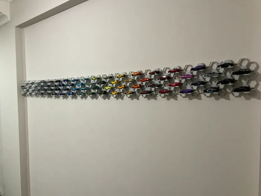 Kệ Treo Tường Tổ Ong Cho Xe Hotwheels Không Giới Hạn - Image 5