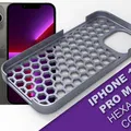 iPhone 13 Pro Max - Ốp lưng (Cover Case) thiết kế Hexagon - Thumbnail 1