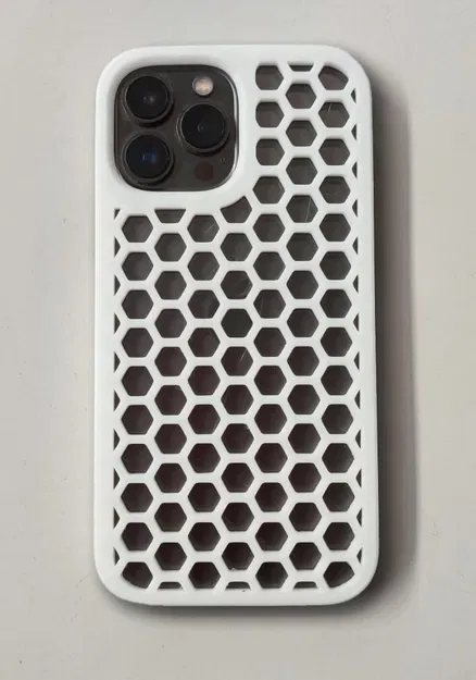 iPhone 13 Pro Max - Ốp lưng (Cover Case) thiết kế Hexagon - Image 5