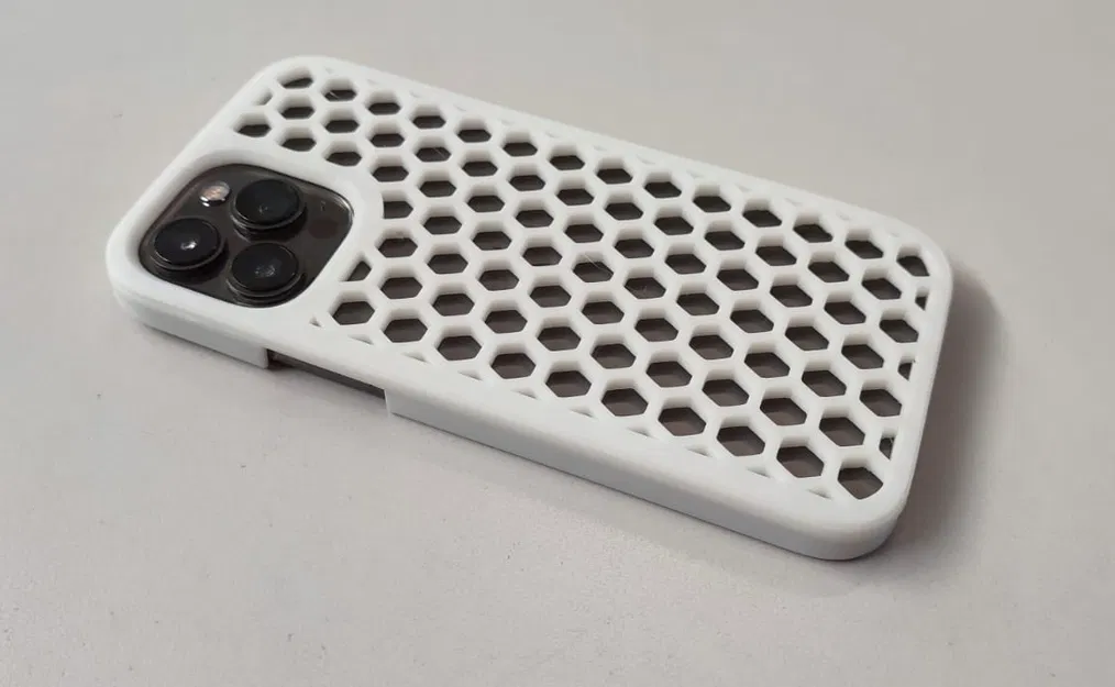 iPhone 13 Pro Max - Ốp lưng (Cover Case) thiết kế Hexagon - Image 6