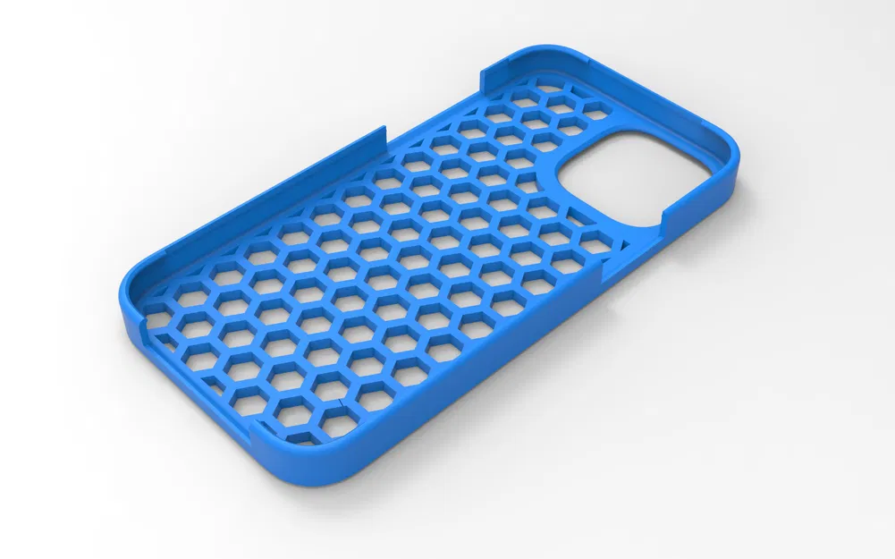 iPhone 13 Pro Max - Ốp lưng (Cover Case) thiết kế Hexagon - Image 7