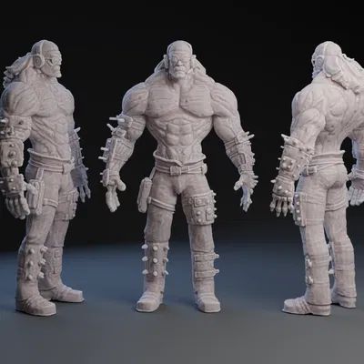 Mô Hình 3D Mister Torgue Flexington Borderlands