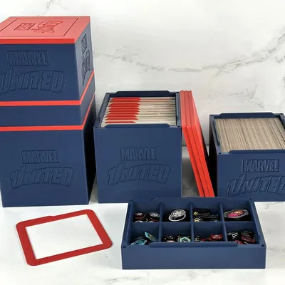 Hộp lưu trữ xếp chồng cho Marvel United (Deluxe Components)