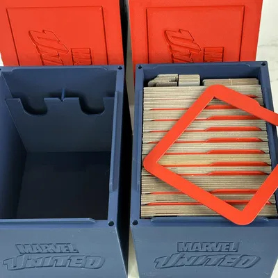 Hộp lưu trữ xếp chồng cho Marvel United (Deluxe Components)