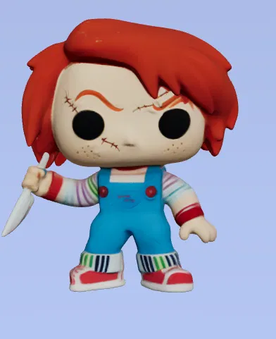 Mô Hình Chucky Halloween Funko - In 3D Búp Bê Kinh Dị - Image 1